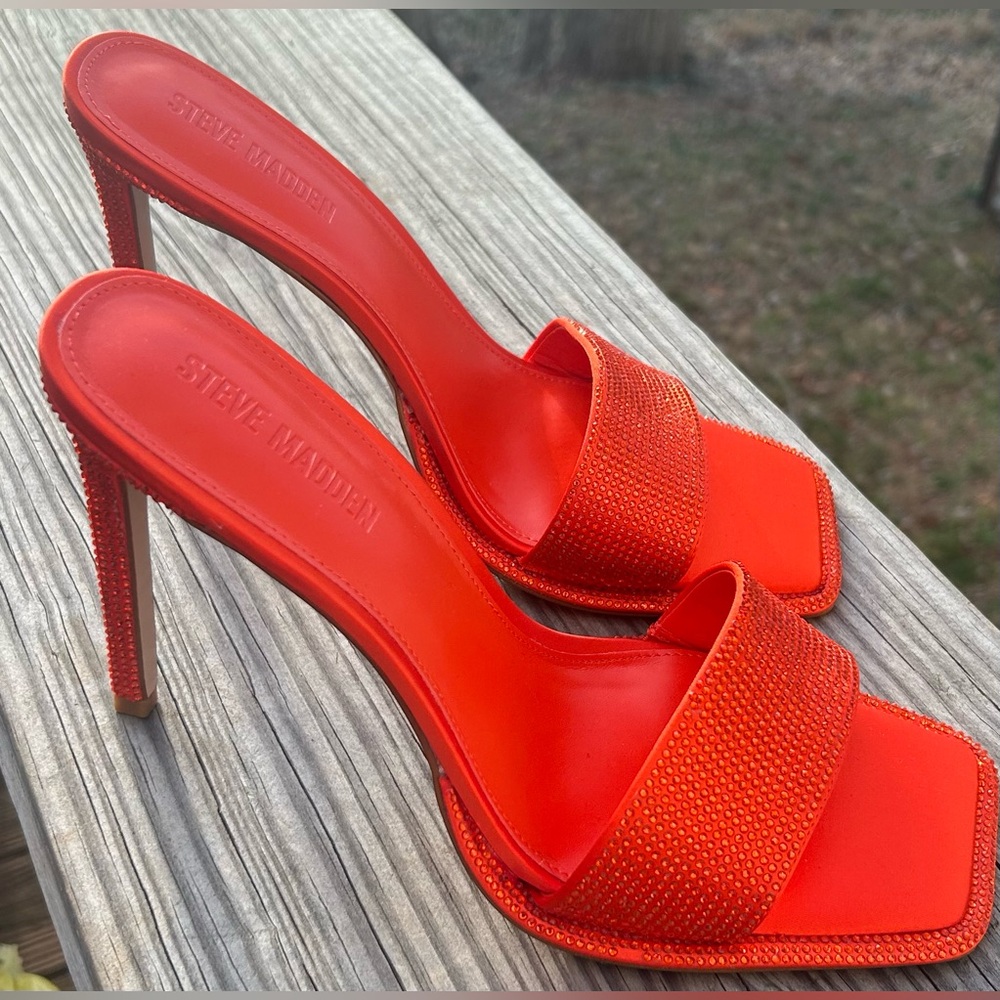 Steve Madden Women's Yara High-Heel Mule Sandals - Picture 4 of 6